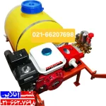 سمپاش فرغونی 120 لیتری هوندا با پمپ 60 بار