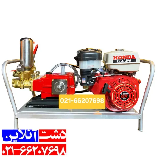 سمپاش زنبه ای هوندا با پمپ 60 بار.