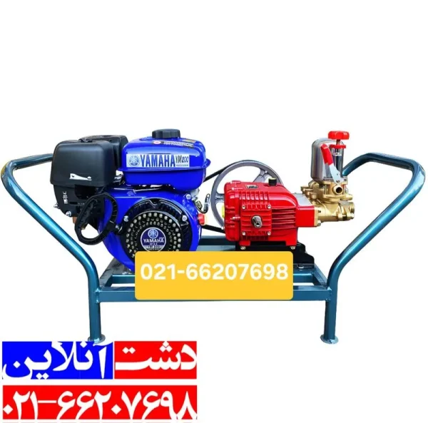 سمپاش زنبه‌ای یاماها با پمپ 60 بار.