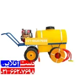 سمپاش فرغونی 200 لیتری هوندا با پمپ 60 بار.