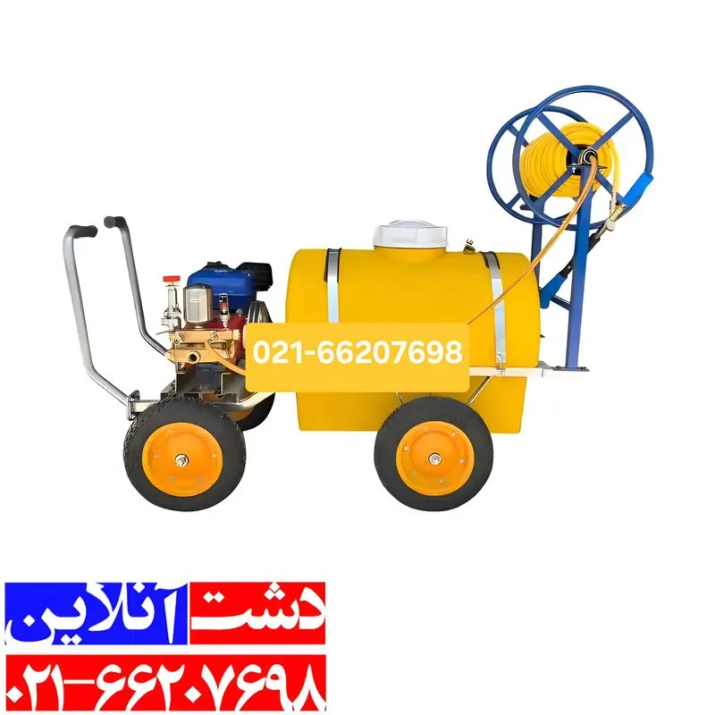 سمپاش فرغونی با مخزن 200 لیتری.