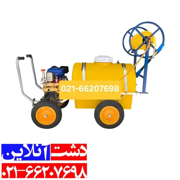 سمپاش فرغونی با مخزن 200 لیتری کومکس.