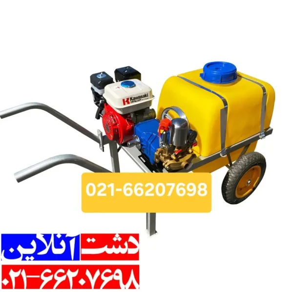 سمپاش فرغونی 100 لیتری کاوازاکی.