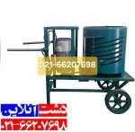 دستگاه پوست کن گردو و بادام 2 اسب با ورق هاردوکس.