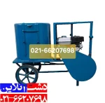 دستگاه پوست کن گردو و بادام موتوری 600 کیلویی با ورق هاردوکس.