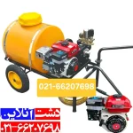 سمپاش فرغونی 100 لیتری موتور اکسل.