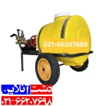 سمپاش فرغونی 100 لیتری هوندا 7.5 اسب با پمپ 45 بار سه شیر رینهو.