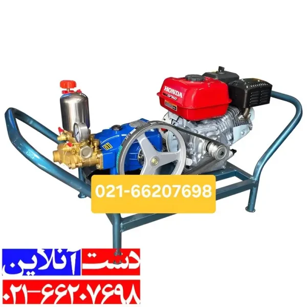 سمپاش زنبه ای مدل هوندا با پمپ 55 بار.