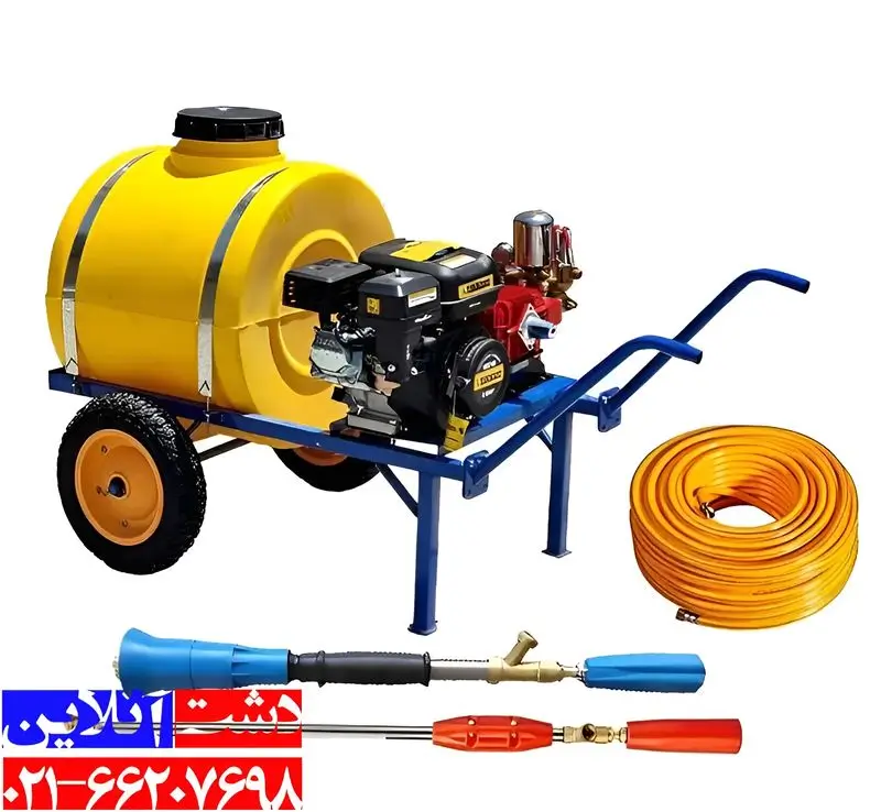 سمپاش فرغونی 120 لیتری هوندا.