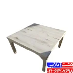 میز چوب کرسی.