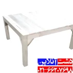 میز چوبی کرسی صد در صد.