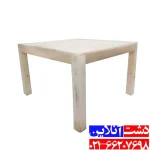 میز کرسی چوبی