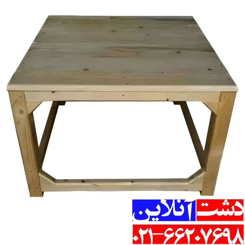 میز چوب کرسی.
