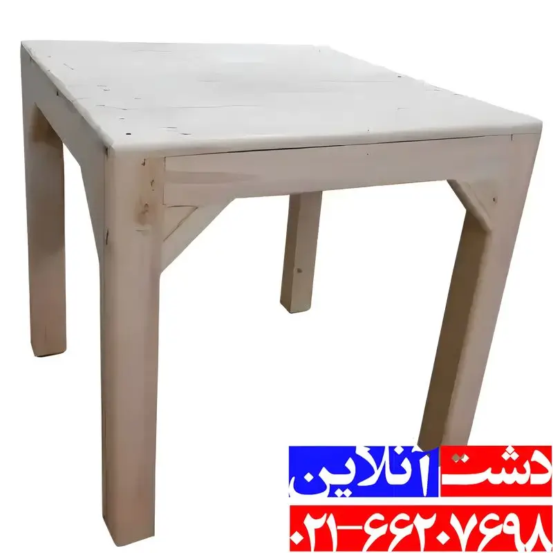 میز چوب کرسی در سایزهای مختلف