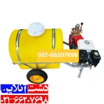 سمپاش فرغونی 100 لیتری هوندا با پمپ 45 و 60 بار.
