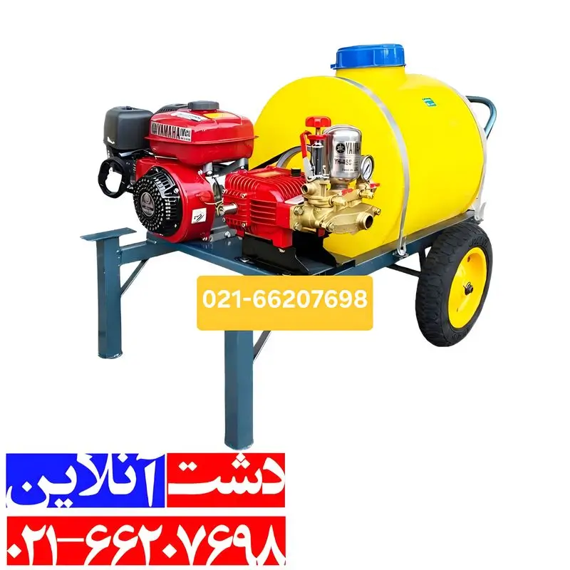 سمپاش فرغونی 100 لیتری یاماها، یکی از با کیفیت ترین سمپاش های موجود در بازار می‌باشد.