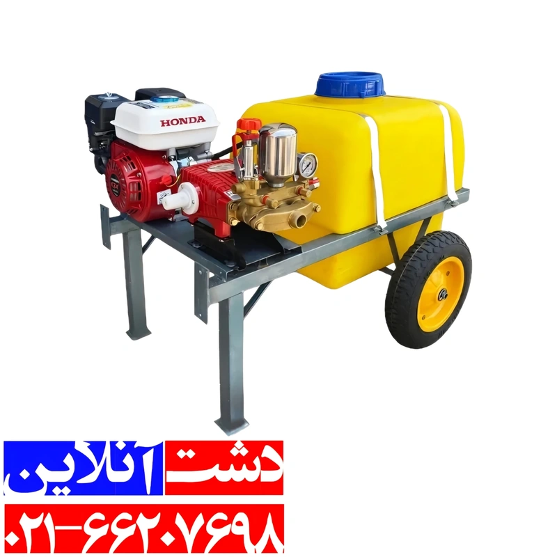 سمپاش فرغونی 100 لیتری بنزینی TSJ یکی از انواع سمپاش فرغونی است که دارای مخزن نیز می‌باشد.