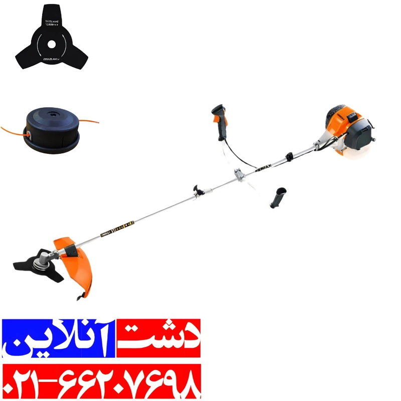 علف زن دوشی رسپینا با قدرت موتور 52 سی سی که کیفیت متوسطی دارد و با قیمت بسیار مناسب به فروش می‌رسد.