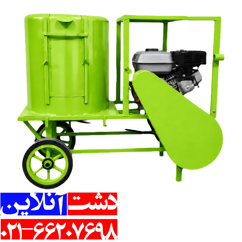 دستگاه پوشت کن گردو و بادام 400 کیلویی بنزینی.