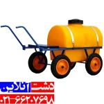 شاسی سمپاش فرغونی 200 لیتری، یکی از محصولاتی که توسط خود دشت آنلاین تولید میشود.