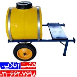 شاسی سمپاش فرغونی 100 لیتری به همراه دو چرخ